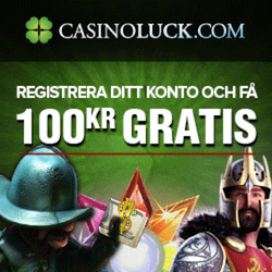 Ta ditt månadserbjudande hos CasinoLuck.